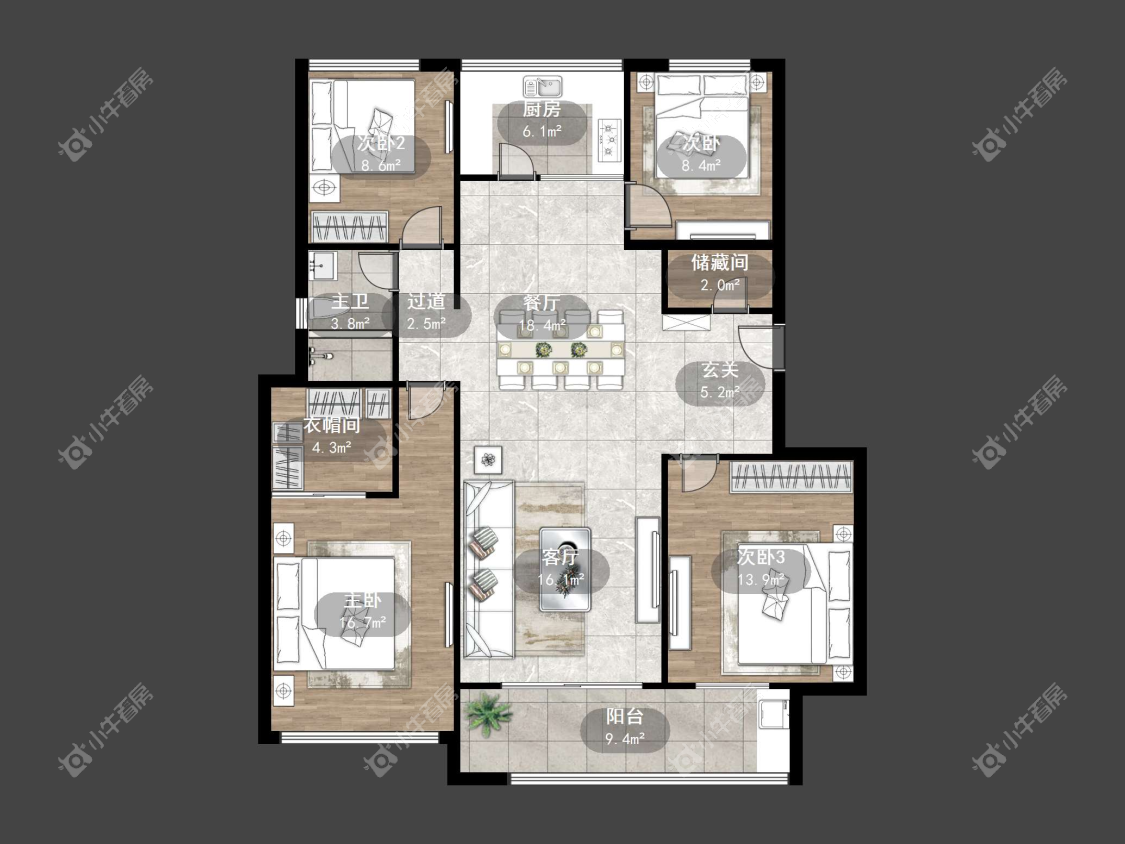 镇江荣城国际（藏龙御景）在售二手房源户型图_小牛看房