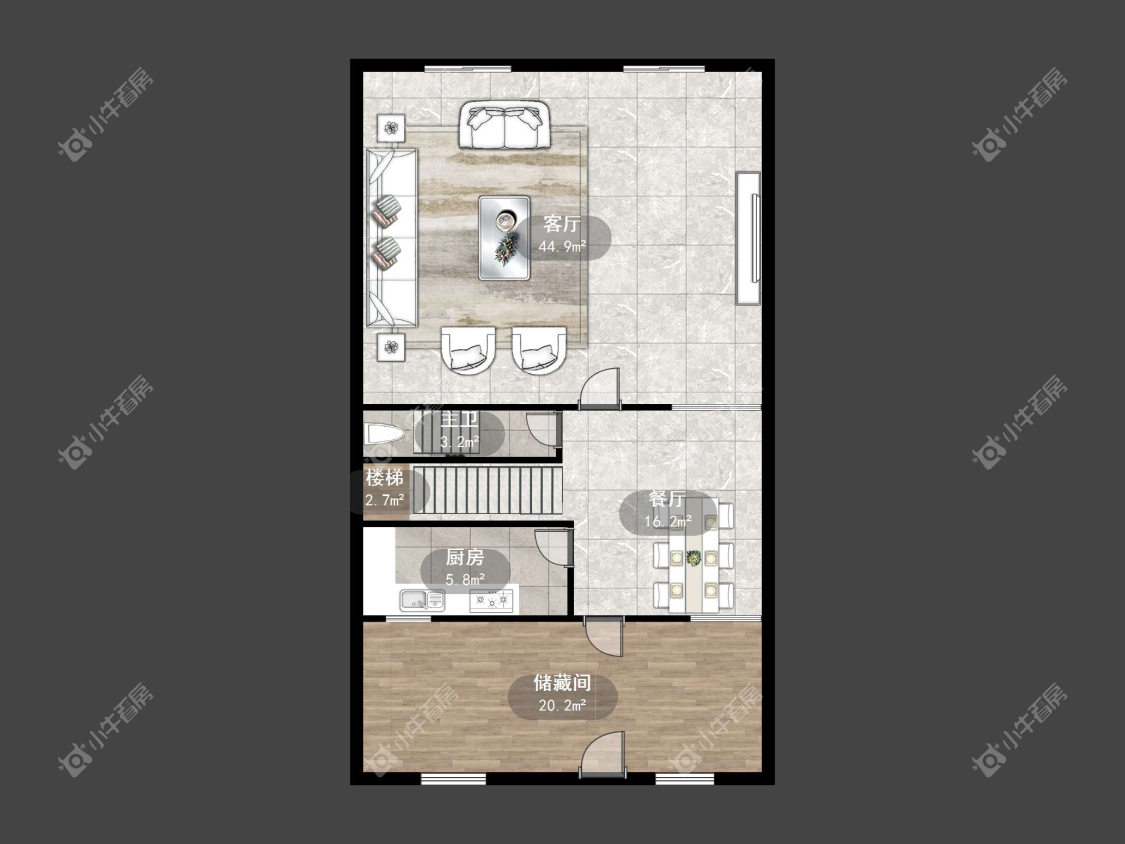 镇江商业街在售二手房源户型图_小牛看房