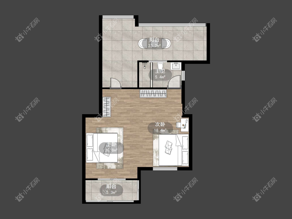 镇江江南人家在售二手房源户型图_小牛看房