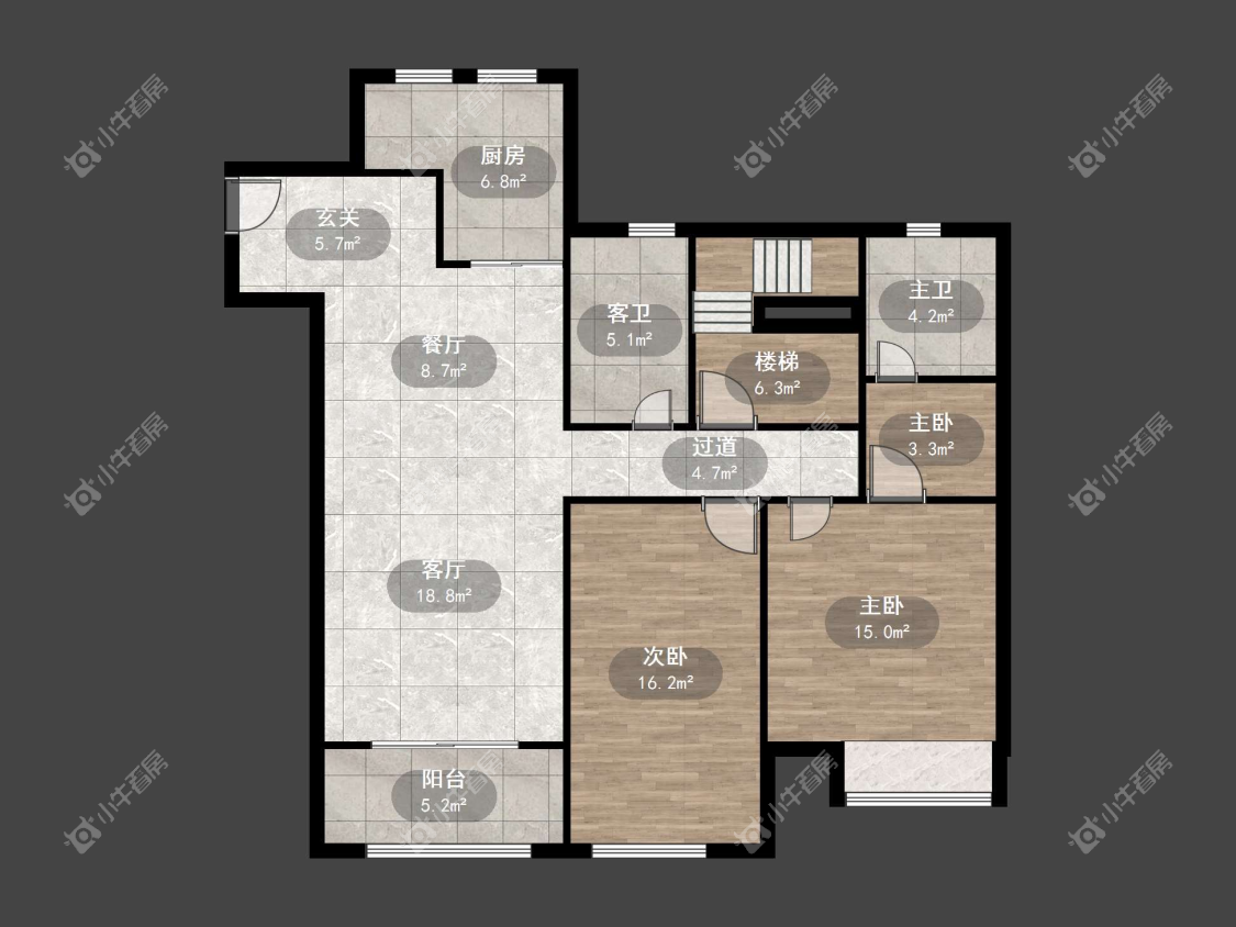 镇江吾悦华府（丹阳）在售二手房源户型图_小牛看房