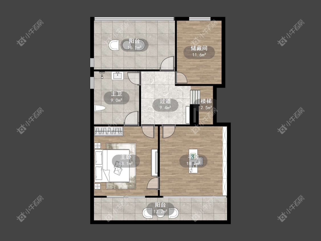 镇江练湖东湖新村别墅在售二手房源户型图_小牛看房