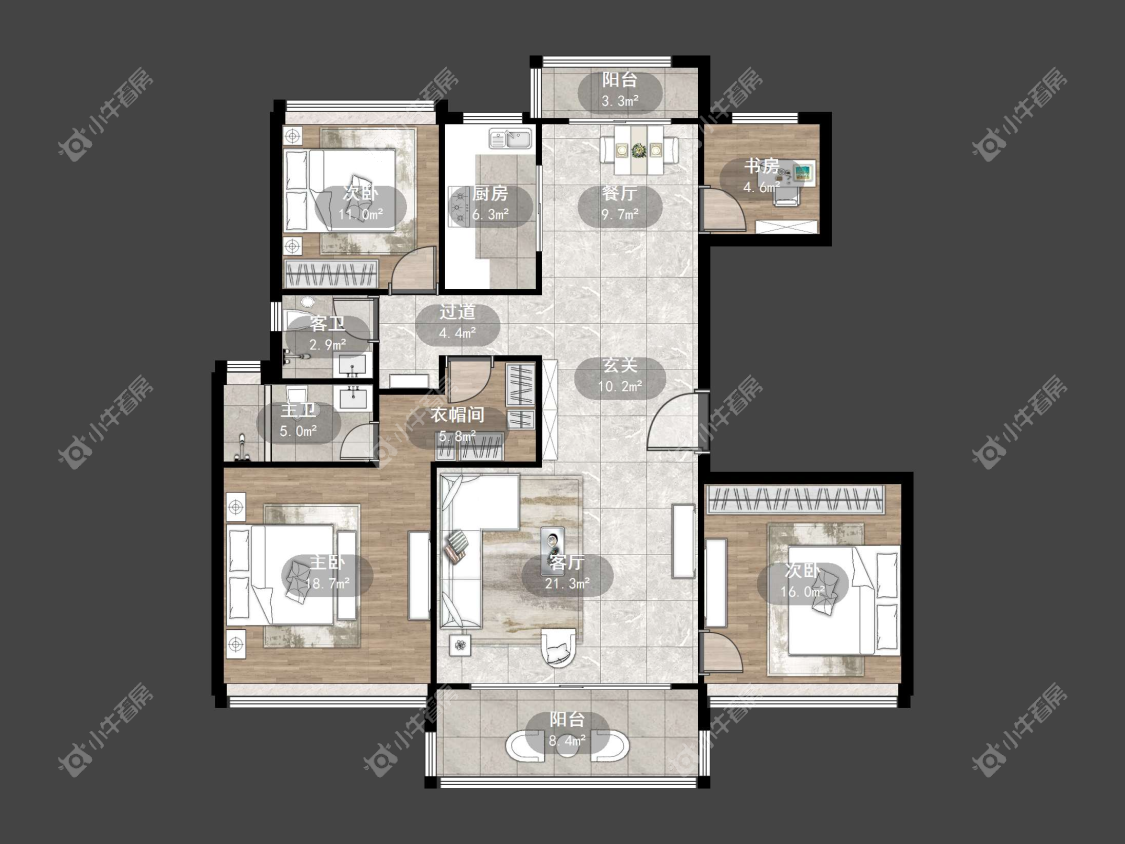 镇江碧桂园樾府在售二手房源_小牛看房