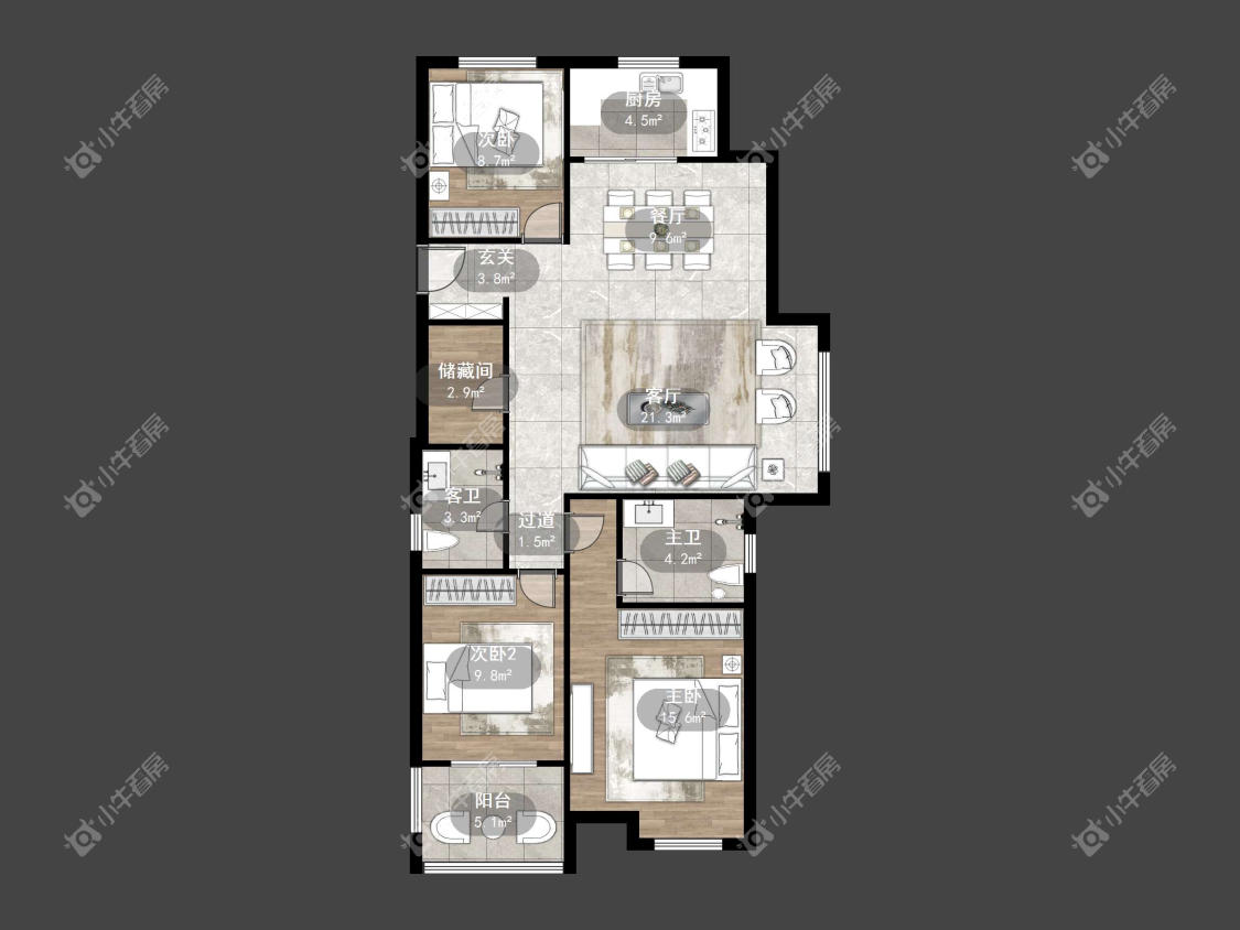 镇江惠和苑在售二手房源户型图_小牛看房