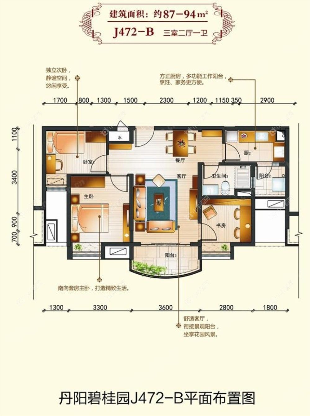 镇江碧桂园在售二手房源_小牛看房