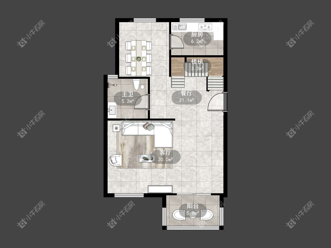 镇江御珑湾(丹阳)在售二手房源户型图_小牛看房