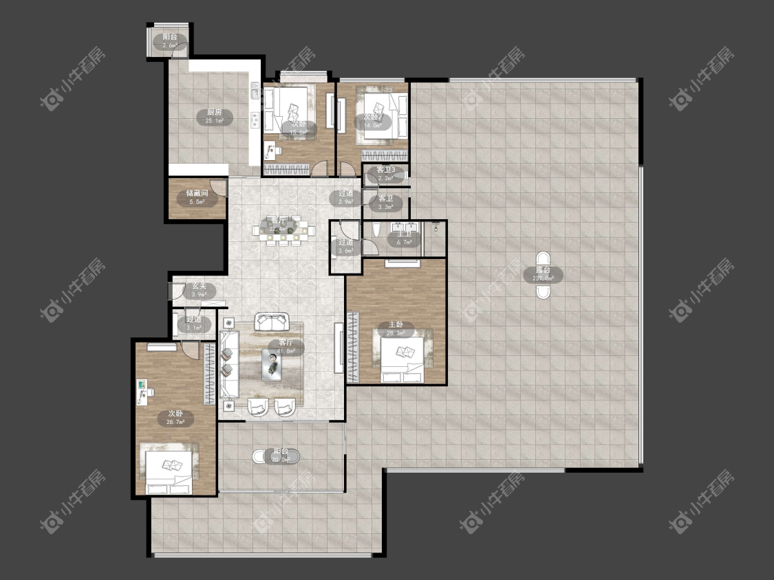 镇江碧桂园在售二手房源户型图_小牛看房