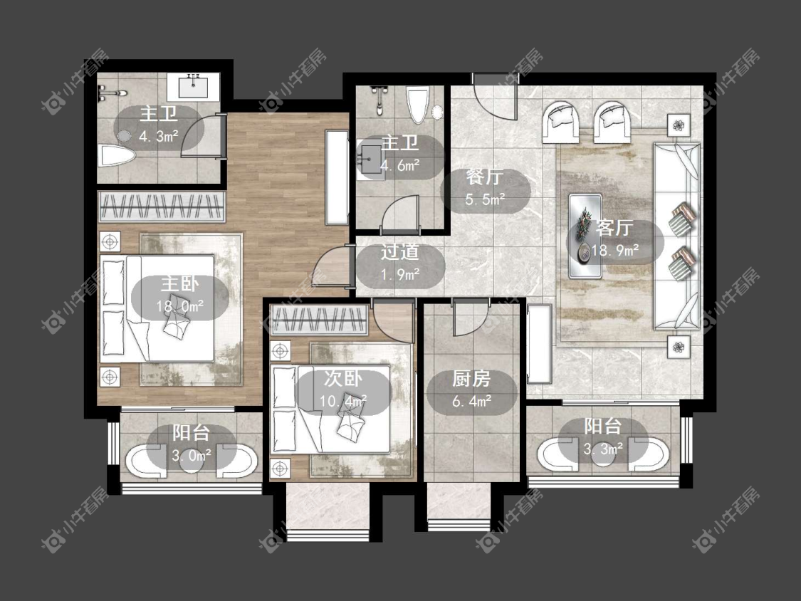 镇江金凤凰在售二手房源户型图_小牛看房