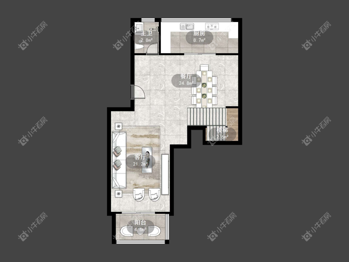 镇江江南人家在售二手房源户型图_小牛看房