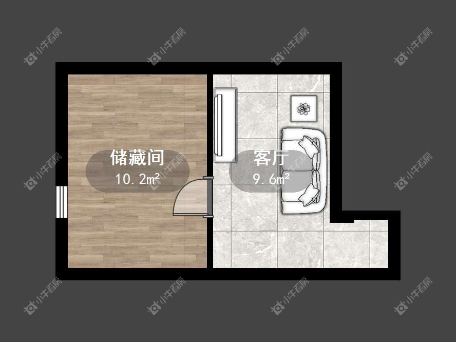 镇江河畔花园在售二手房源户型图_小牛看房