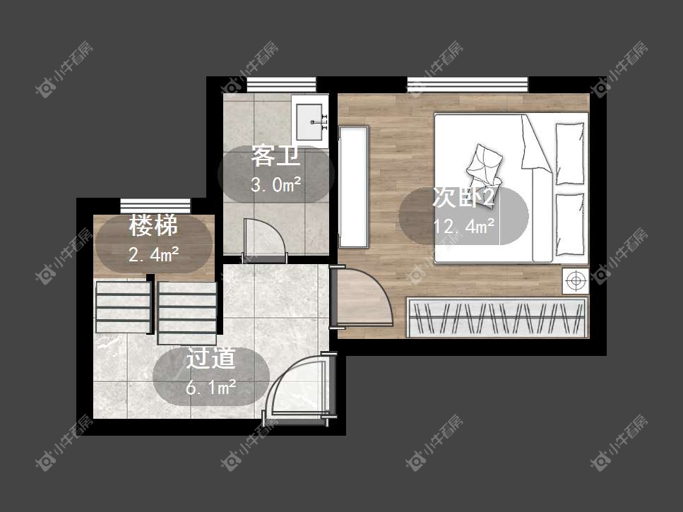 镇江锦湖新村在售二手房源户型图_小牛看房