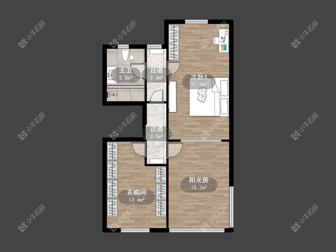 镇江金鼎城市花园别墅区在售二手房源户型图_小牛看房