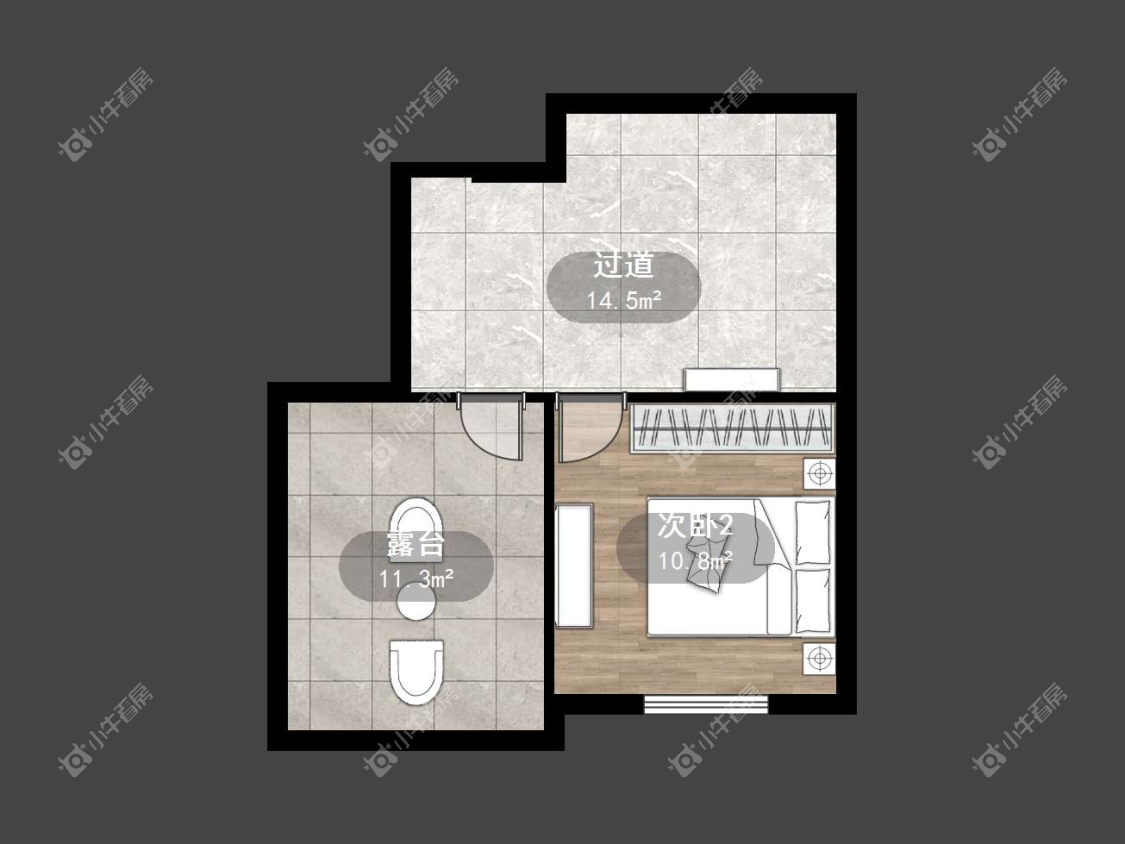 镇江天福花园在售二手房源户型图_小牛看房