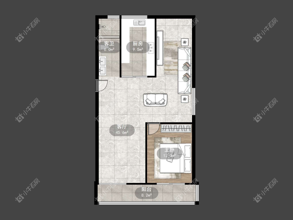 镇江凤凰新村在售二手房源户型图_小牛看房