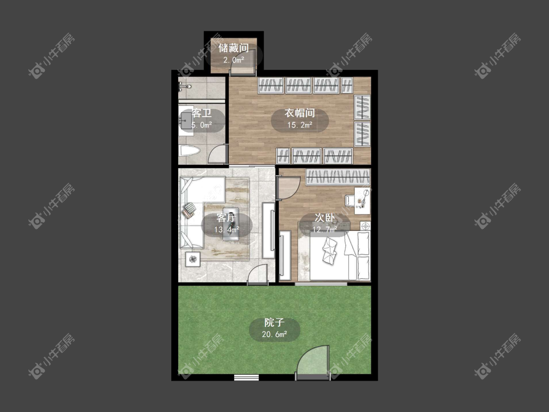 镇江百花新村在售二手房源户型图_小牛看房