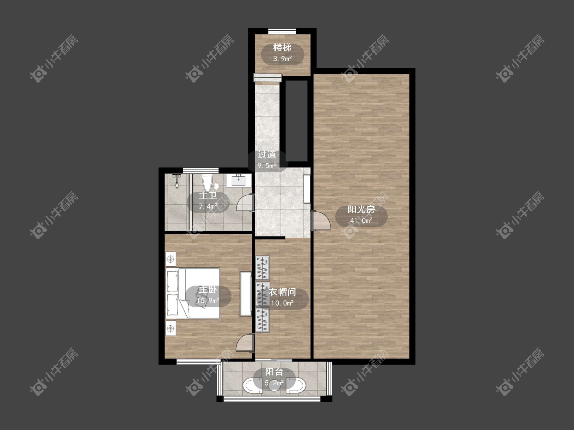 镇江江南嘉园在售二手房源户型图_小牛看房
