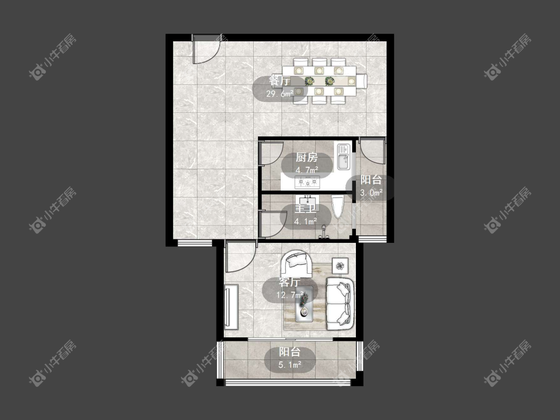 镇江天悦名城在售二手房源户型图_小牛看房