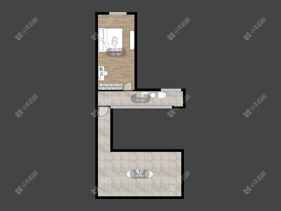 镇江练湖一队108-109在售二手房源户型图_小牛看房
