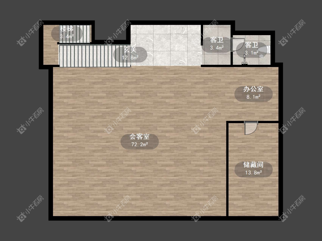 镇江丹凤国际在售二手房源户型图_小牛看房