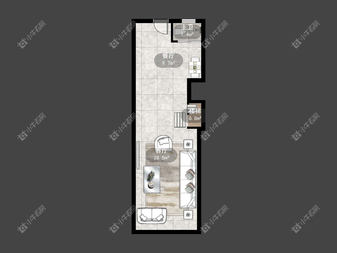 镇江御珑湾商业楼在售二手房源户型图_小牛看房