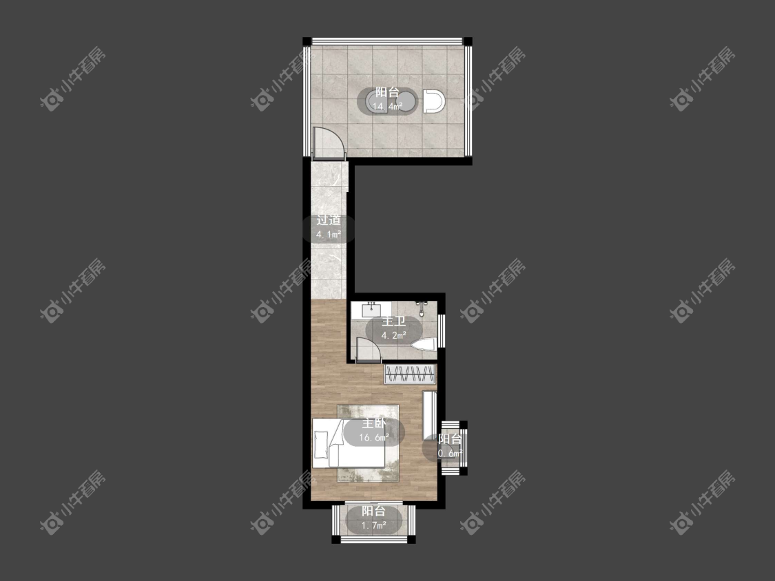 镇江天悦名城在售二手房源户型图_小牛看房