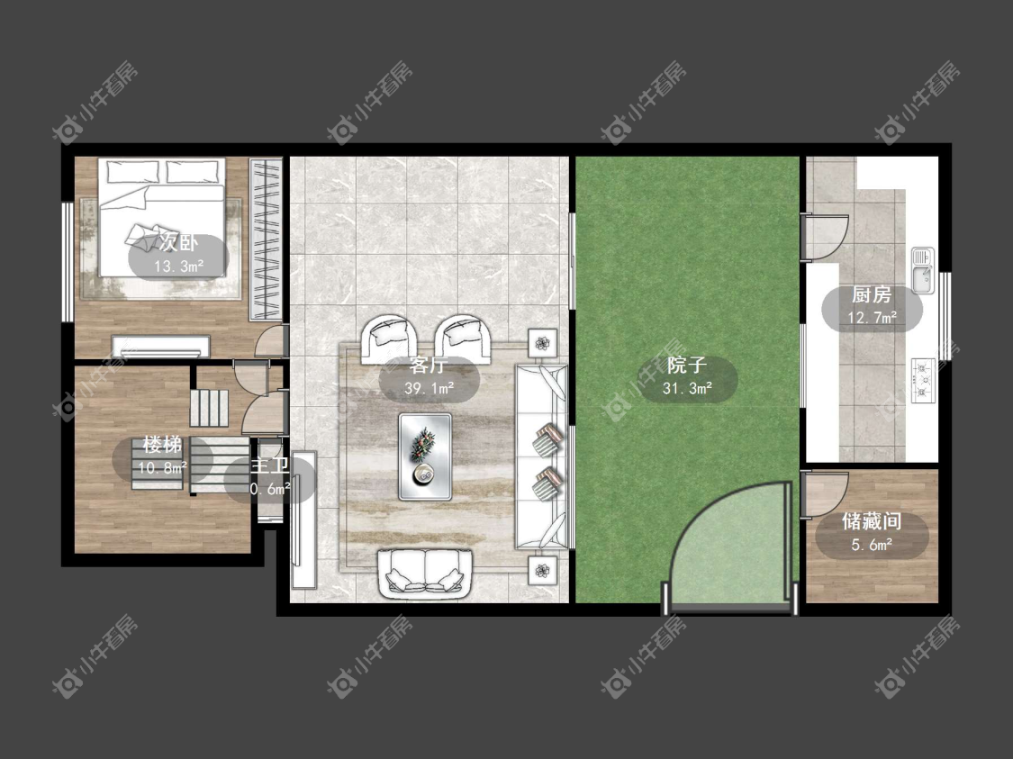 镇江城东村在售二手房源户型图_小牛看房