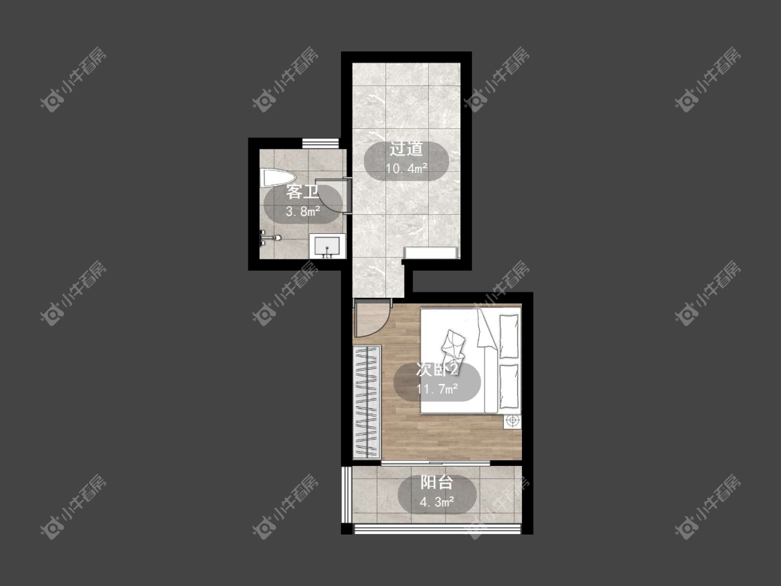 镇江练湖新城在售二手房源户型图_小牛看房