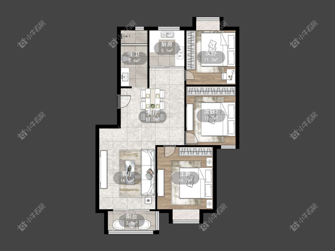 镇江锦尚名都在售二手房源_小牛看房