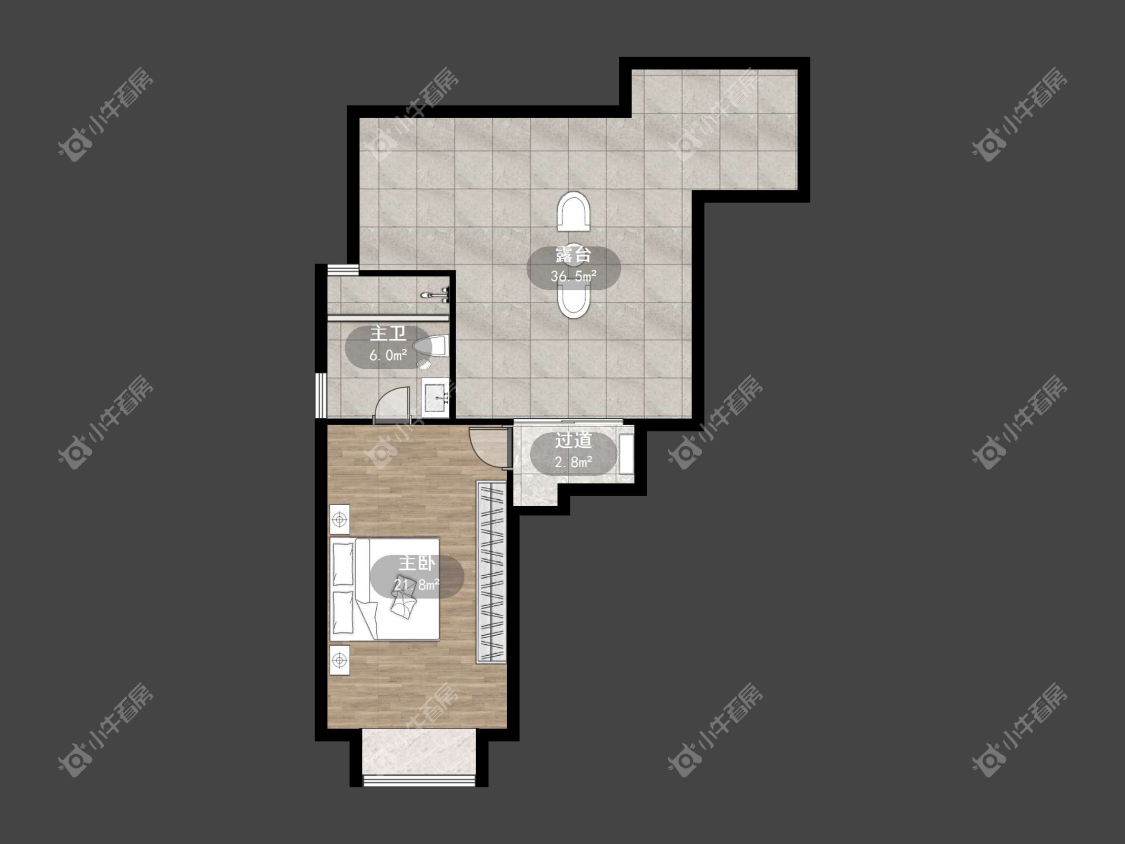 镇江红星天铂在售二手房源户型图_小牛看房