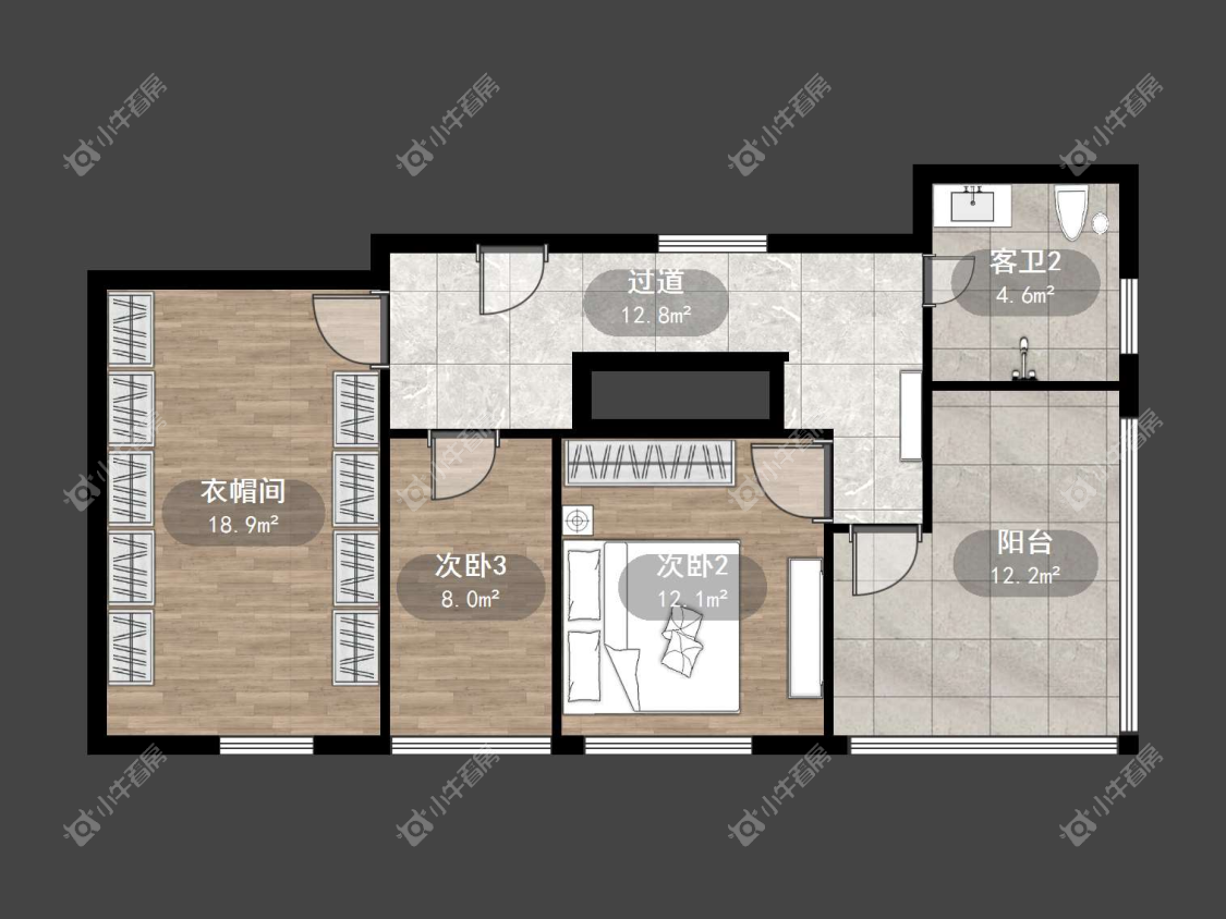 镇江世纪东升在售二手房源户型图_小牛看房