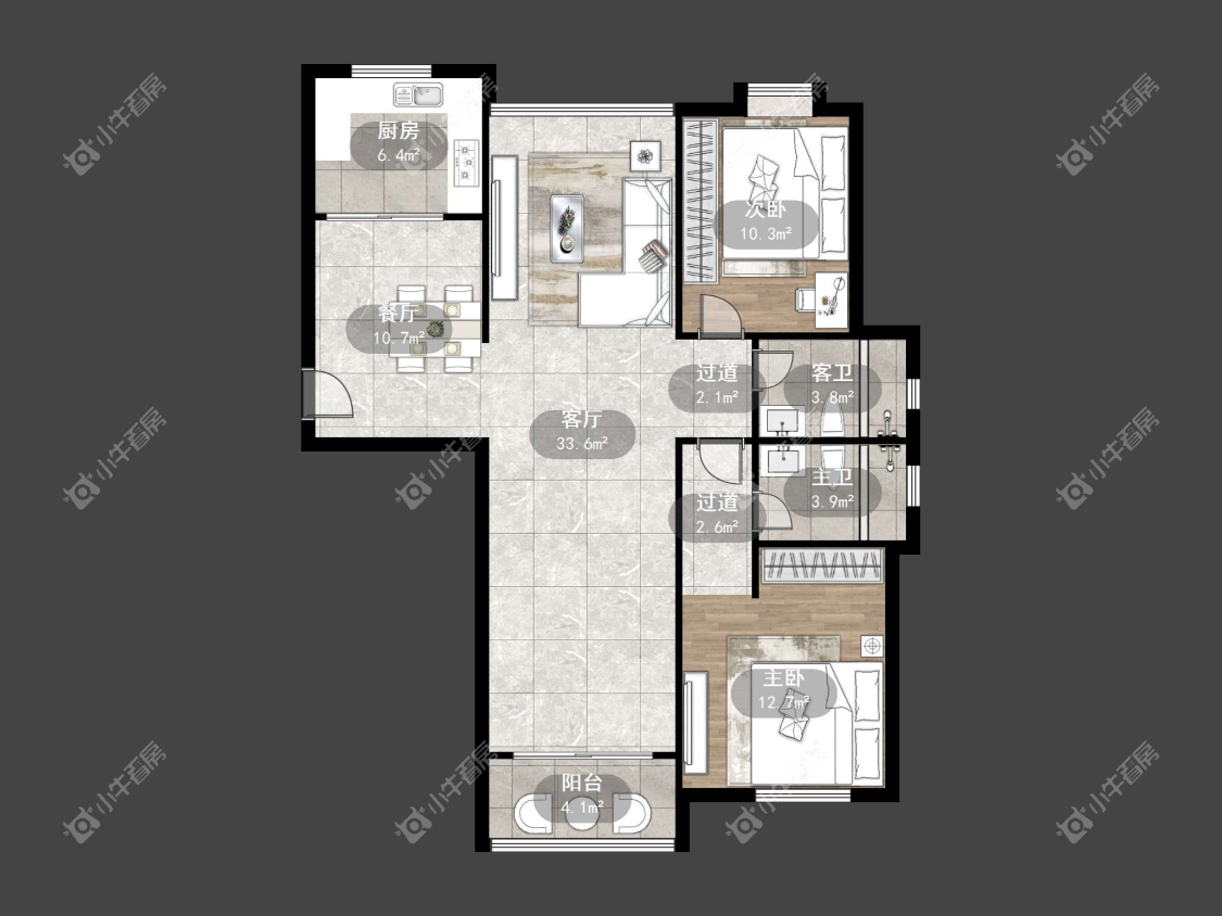 镇江丹金人家在售二手房源户型图_小牛看房