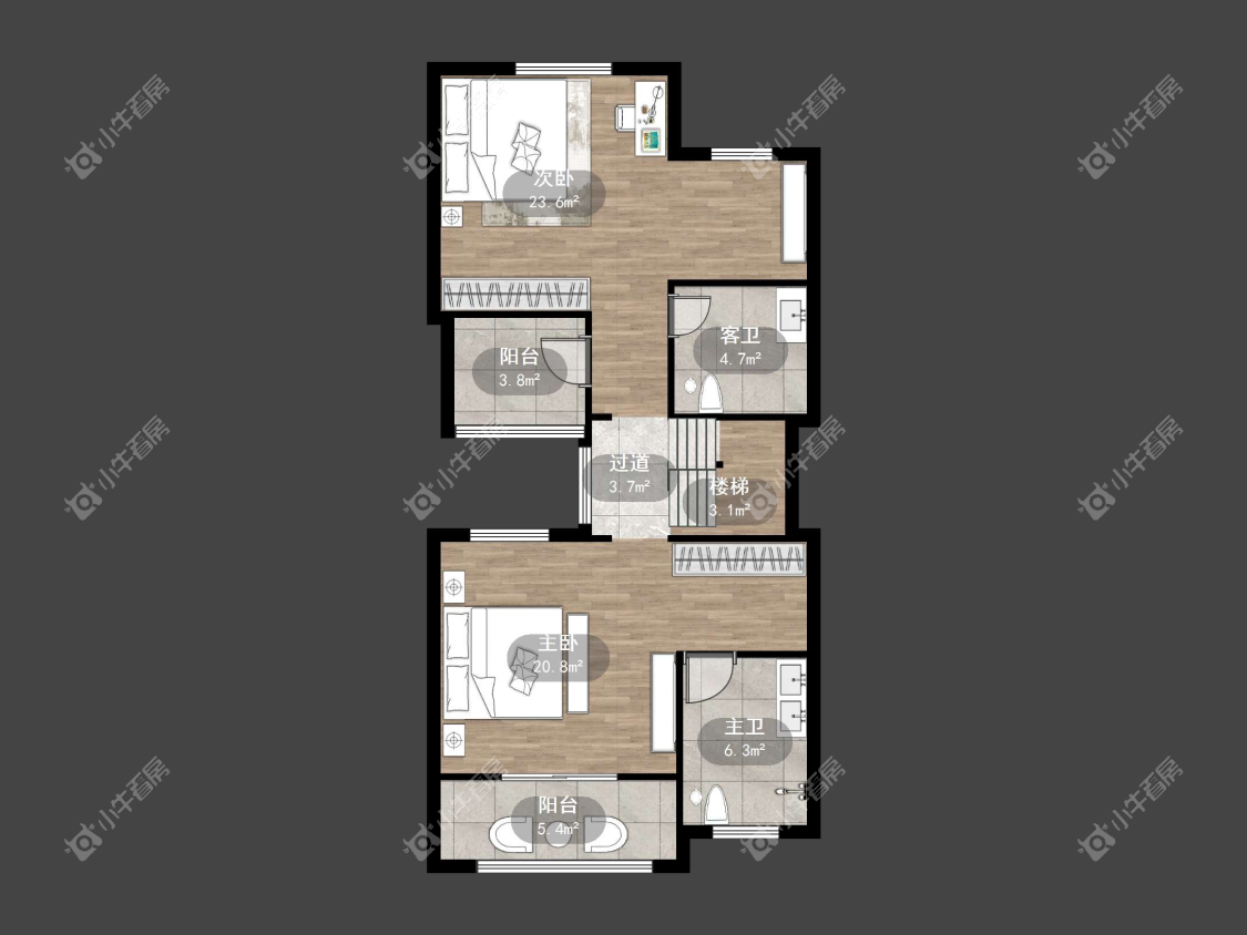 镇江嘉源首府在售二手房源户型图_小牛看房