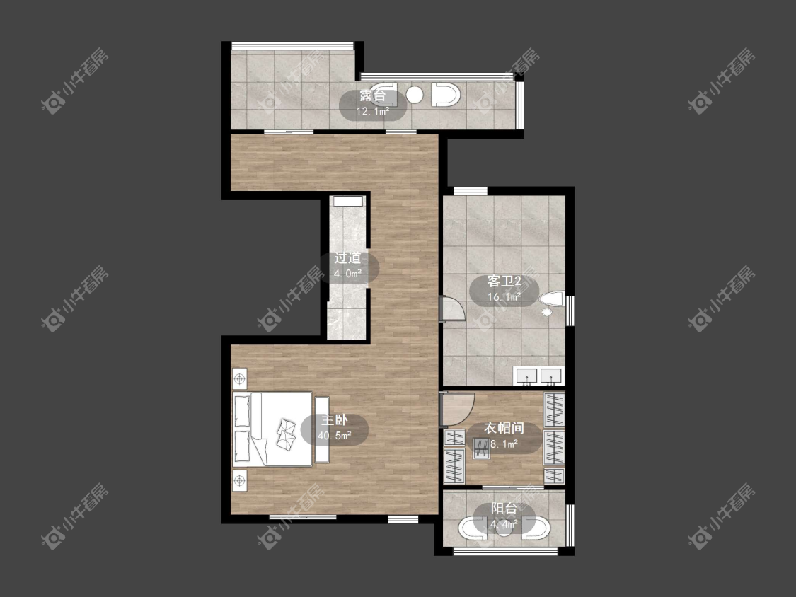 镇江大亚第一城别墅在售二手房源户型图_小牛看房
