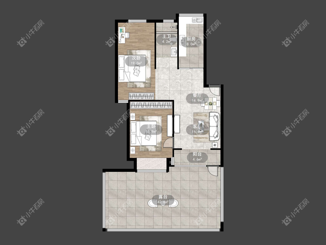 镇江锦绣江南在售二手房源户型图_小牛看房