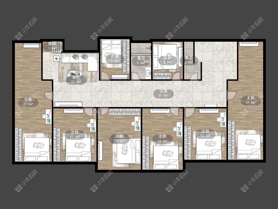 镇江曲园小区在售二手房源户型图_小牛看房