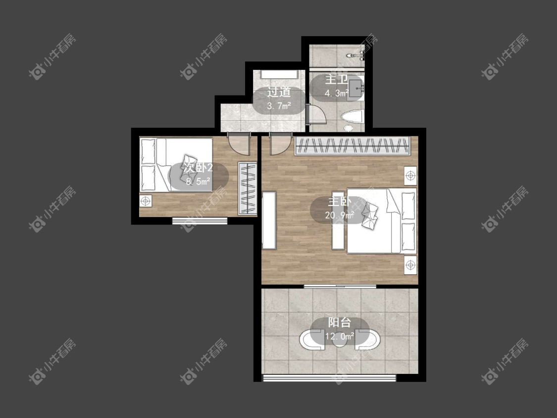 镇江新世纪花园（丹阳）在售二手房源户型图_小牛看房