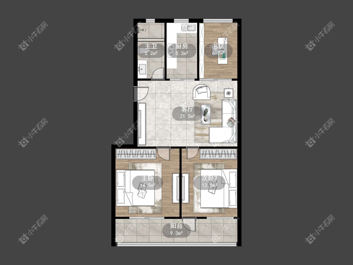 镇江玉泉路在售二手房源户型图_小牛看房