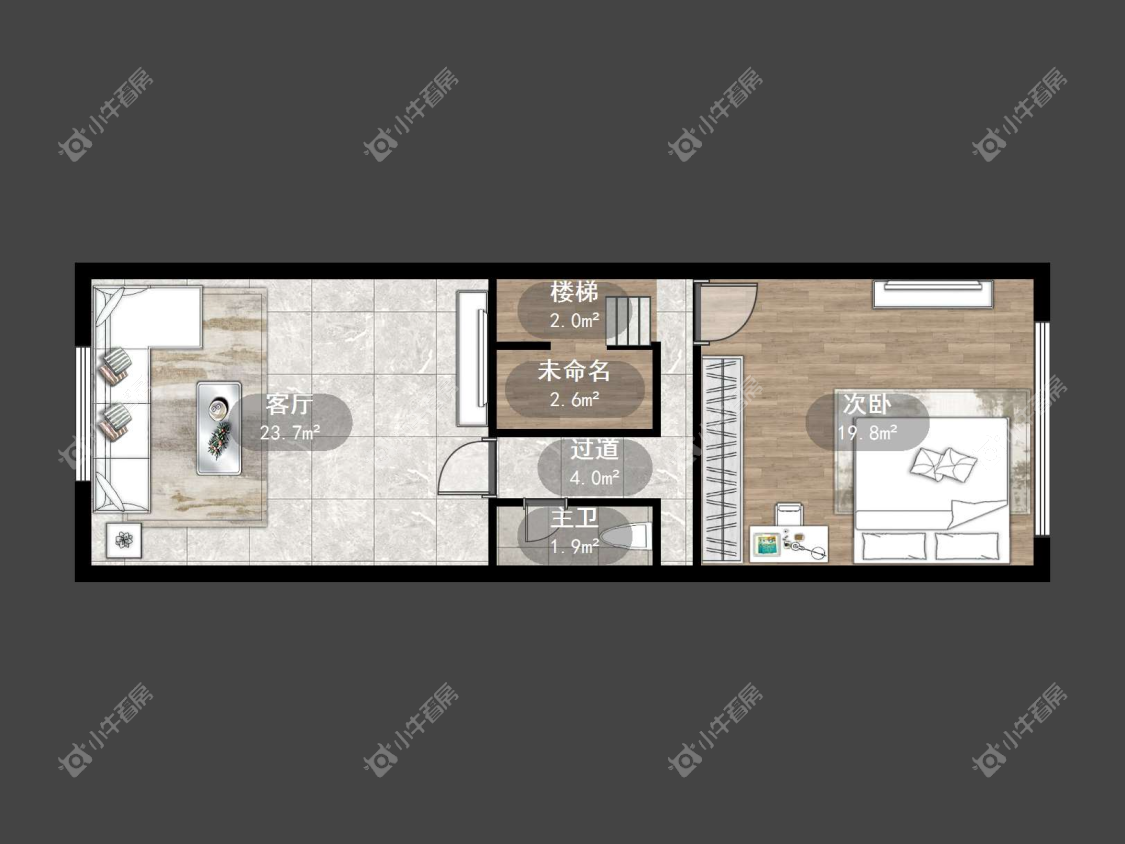 镇江紫荆花园在售二手房源户型图_小牛看房