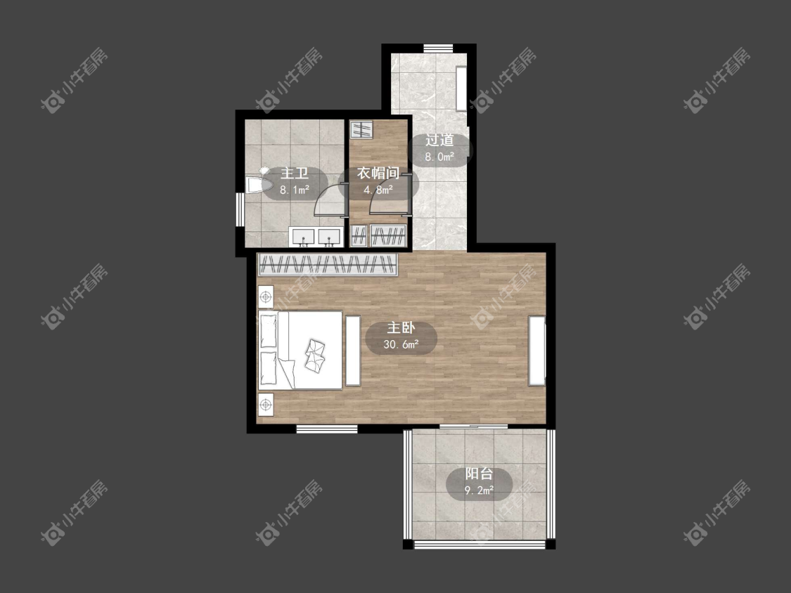 镇江吾悦华府（丹阳）在售二手房源户型图_小牛看房