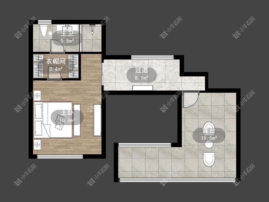 镇江中南熙悦城中南二期在售二手房源户型图_小牛看房