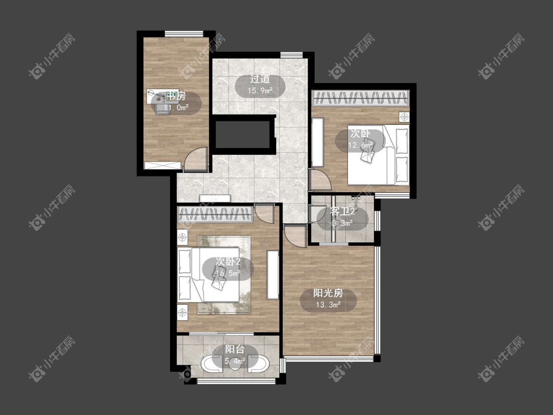 镇江东方嘉园在售二手房源户型图_小牛看房