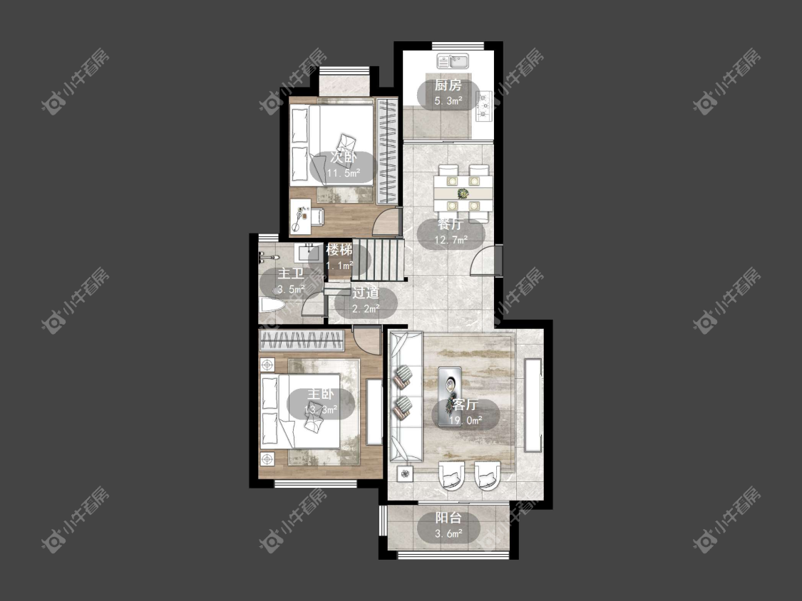镇江芳草苑在售二手房源户型图_小牛看房