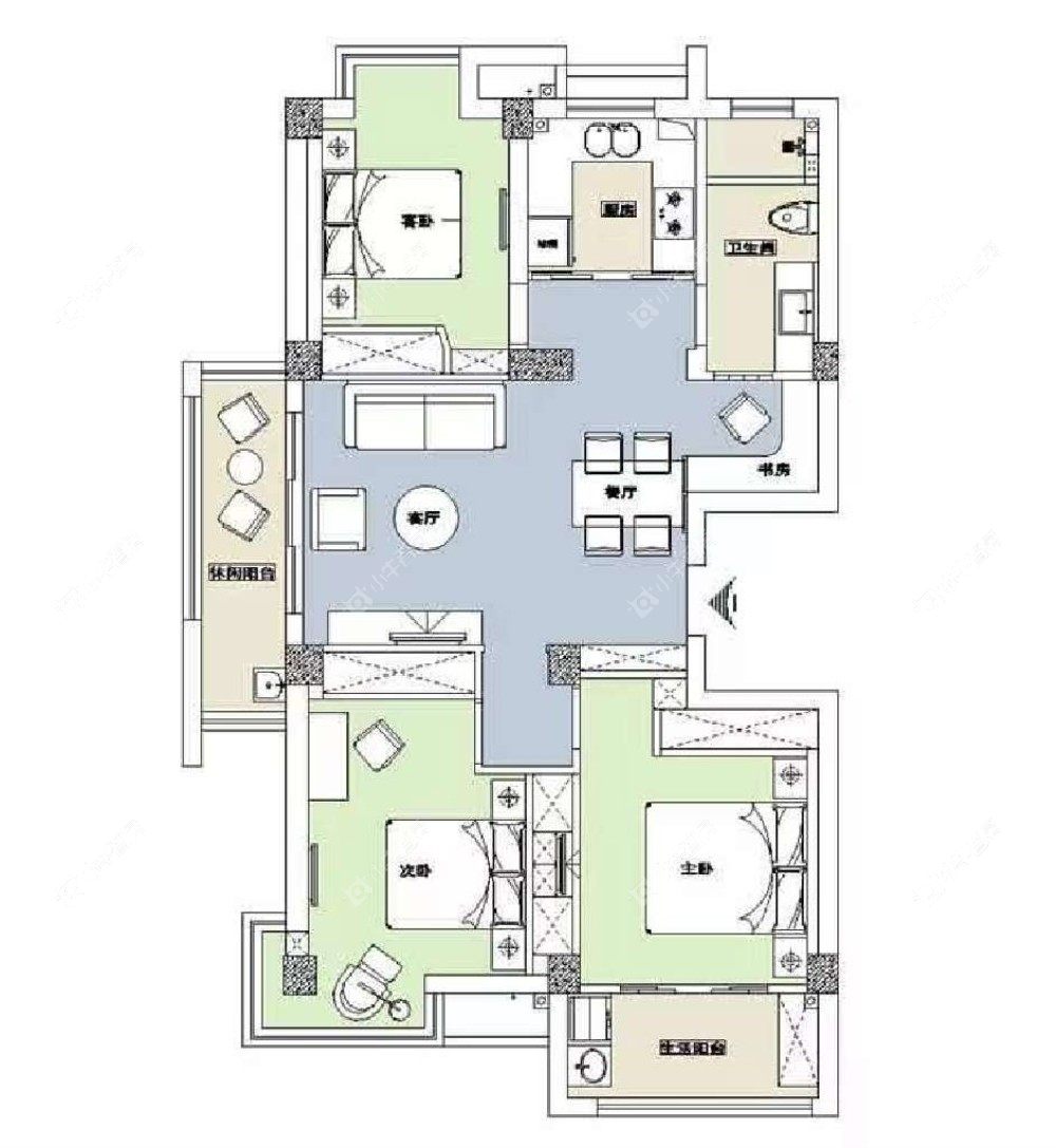 镇江风雅尚都在售二手房源_小牛看房