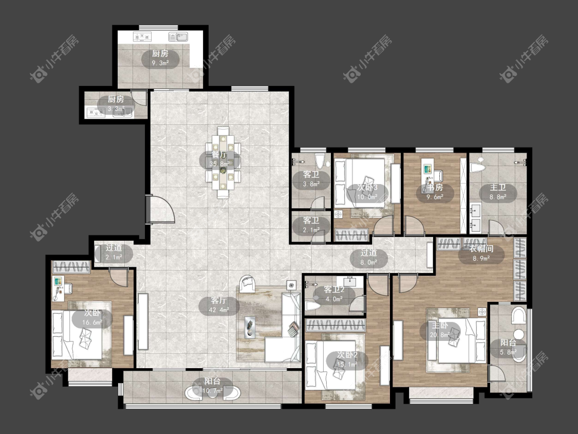 镇江大亚第一城在售二手房源户型图_小牛看房