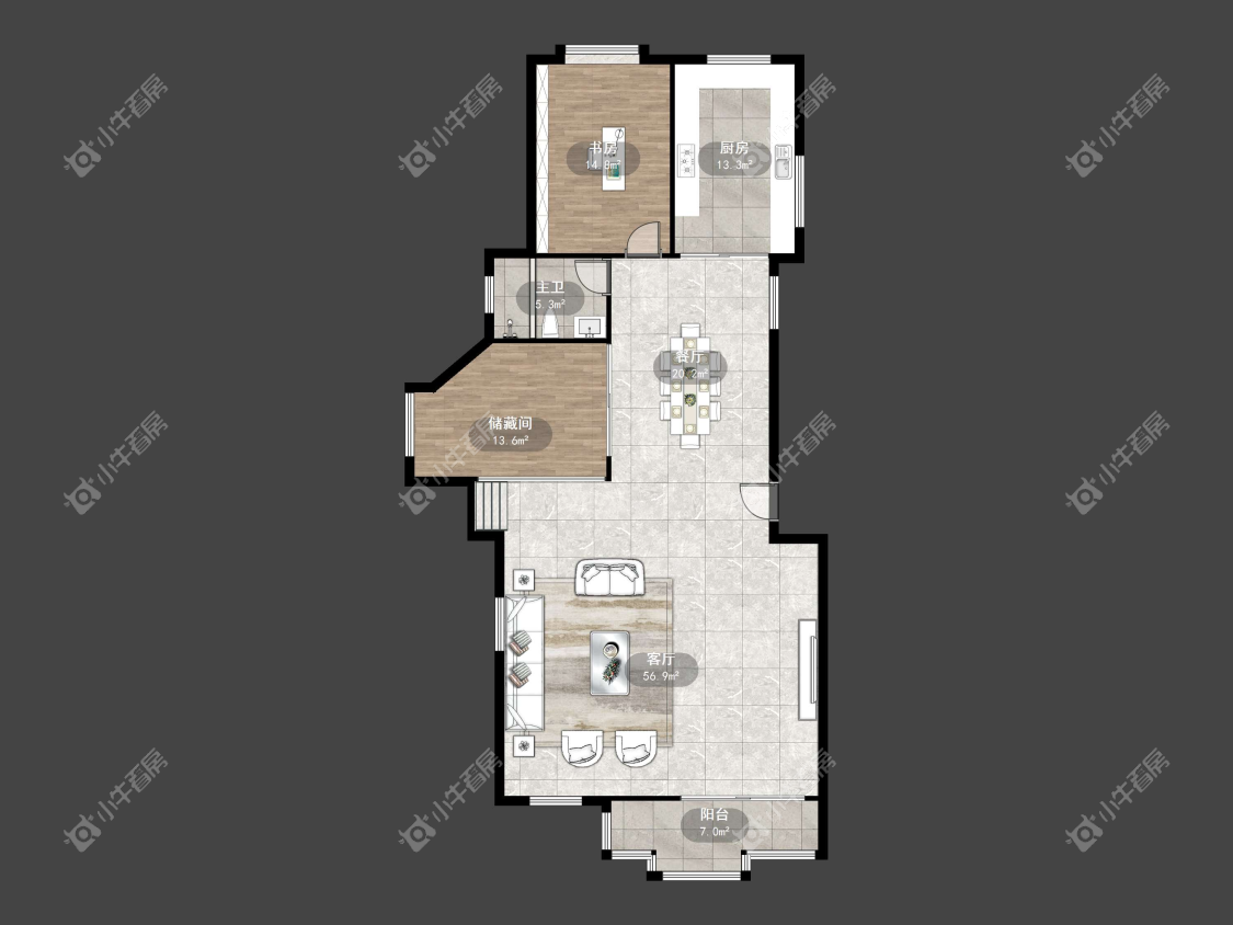镇江凤翔花园在售二手房源户型图_小牛看房