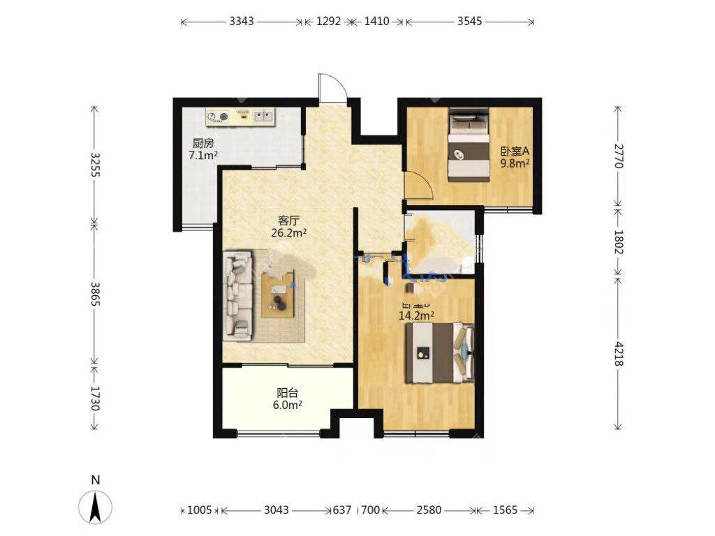 镇江上善雅苑在售二手房源_小牛看房
