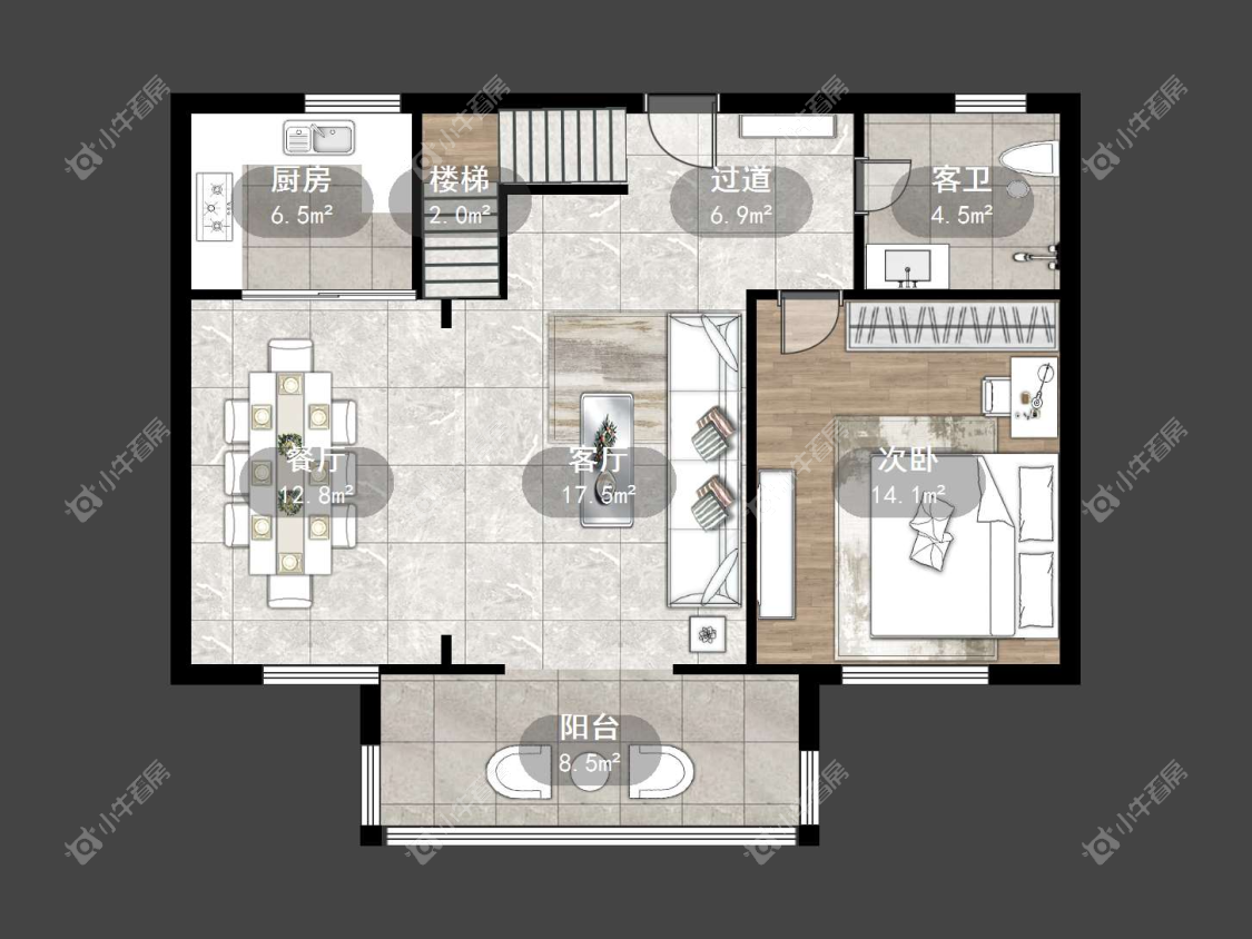 镇江御珑湾(丹阳)在售二手房源户型图_小牛看房