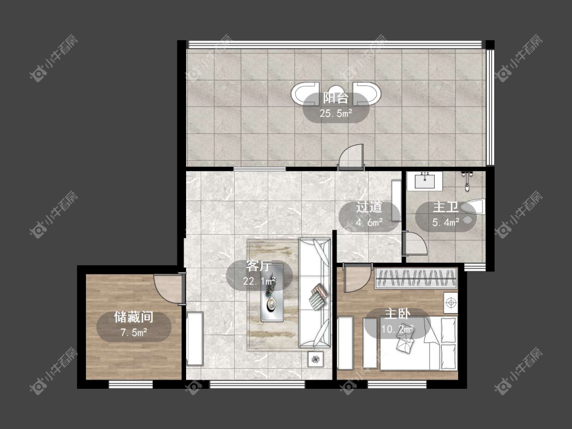 镇江普善人家在售二手房源户型图_小牛看房