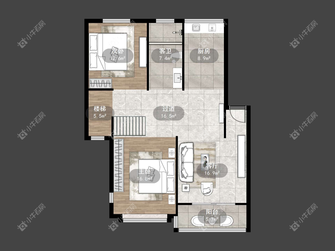 镇江锦绣江南在售二手房源户型图_小牛看房