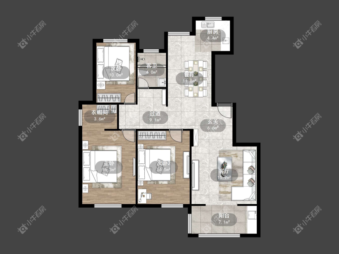 镇江世纪豪都在售二手房源_小牛看房