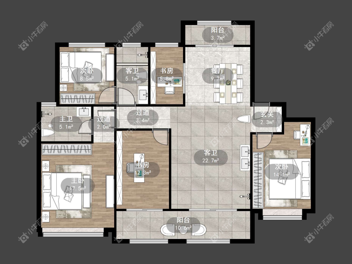 镇江中南君悦府中南一期在售二手房源_小牛看房